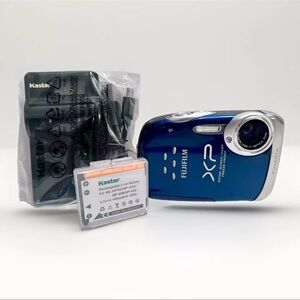 Fujifilm Finepix XP10SE Water/Shock/Dust Proof Digital Camera Battery Charger ✅